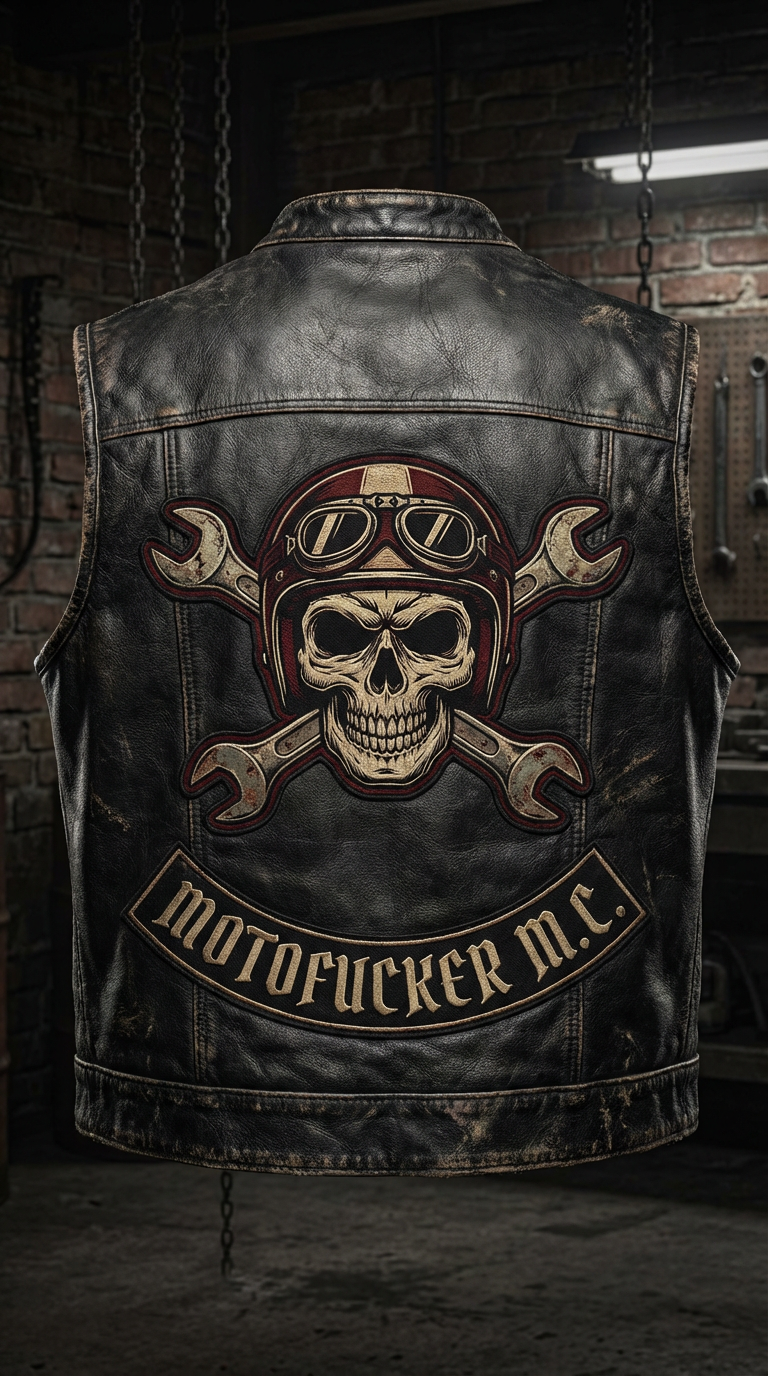 Colete MOTOFUCKER M.C.